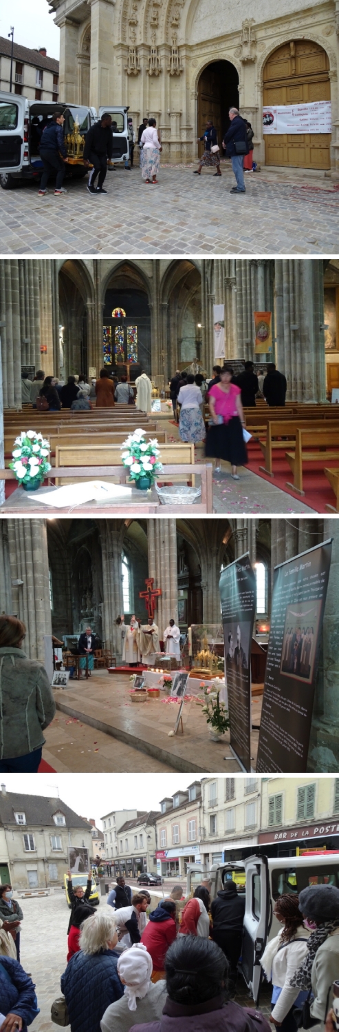 Passage à Montereau - Collégiale.