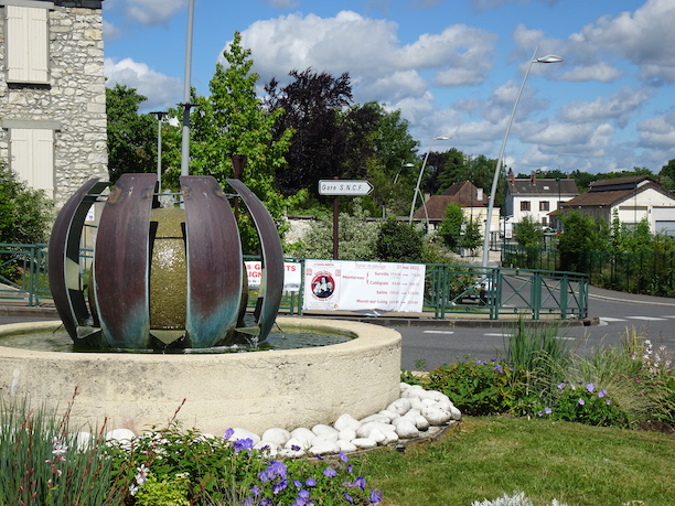 Banderole à Veneux - Les Sablons.