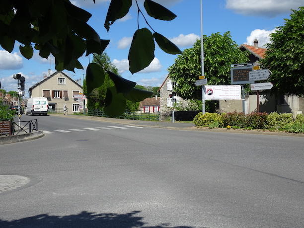 Banderole à Écuelles.