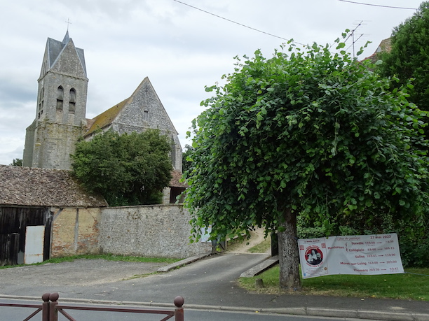 Banderole à Salins.